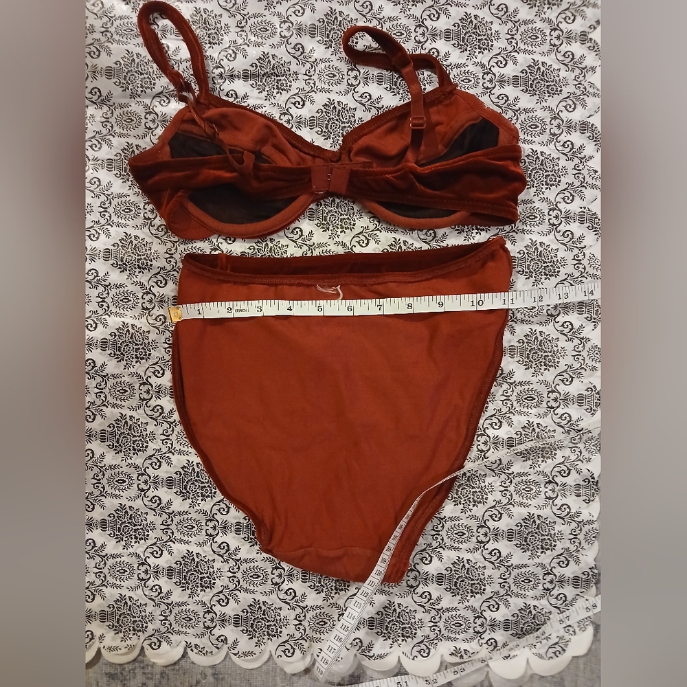 Red Velvet bra & underwear -m - Picture 3 of 5